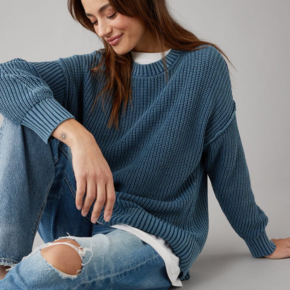 AE Long Weekend Crewneck Sweater